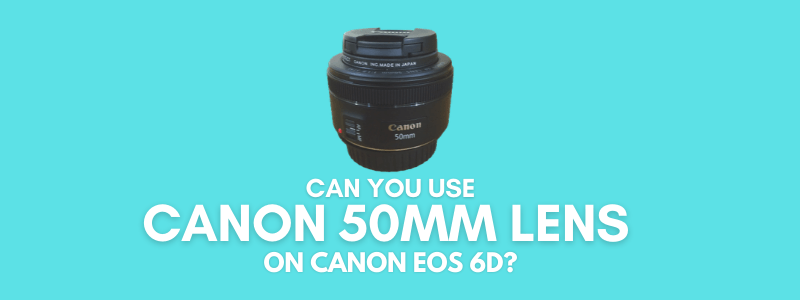Can You Use Canon 50mm Lens on Canon EOS 6D?