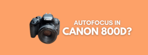 Does Canon 800D Have Autofocus?