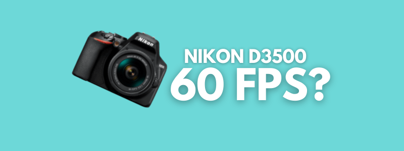 Does the Nikon D3500 Shoot 60 FPS?