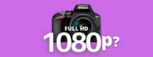 Can you record 1080p full hd videos with Nikon D3500?